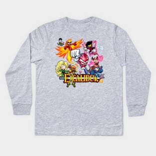 ExcaliburCuties Kids Long Sleeve T-Shirt